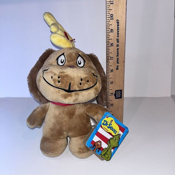 NWT Max The Dog 12" Plush Stuffed‎ Animal Aurora The Grinch Dr. Seuss Christmas - Picture 2 of 10